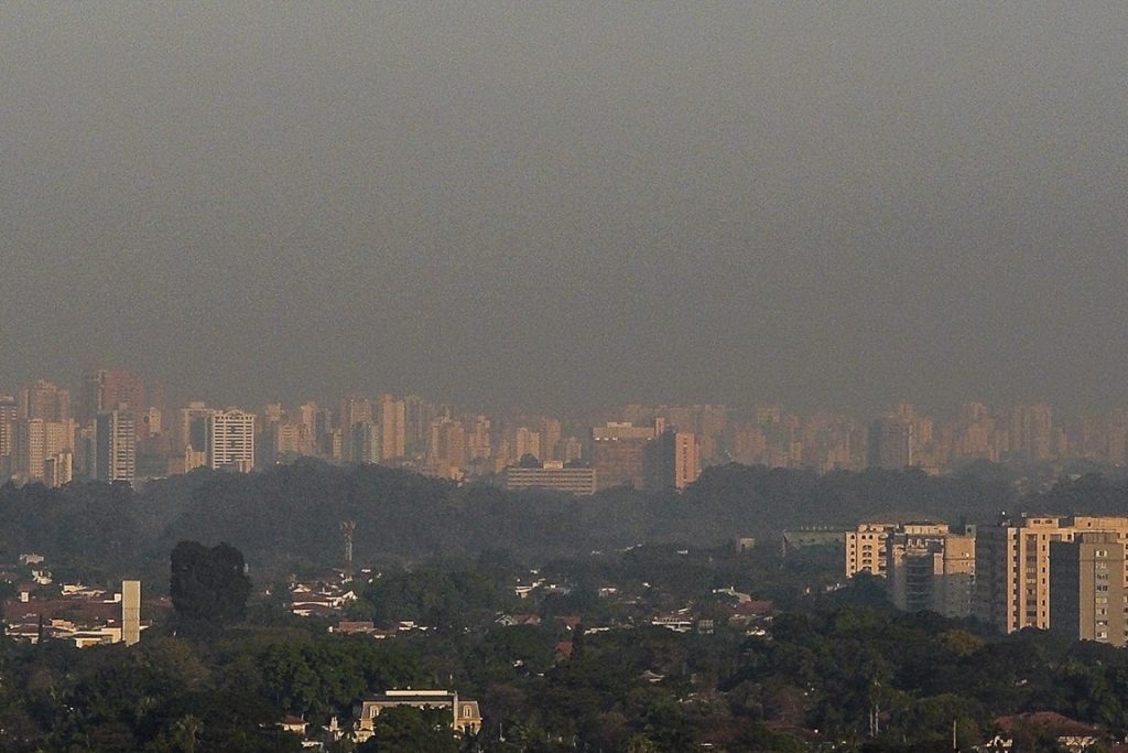 Poluição do ar em São Paulo. Foto: Fábio Ikezaki/Flickr