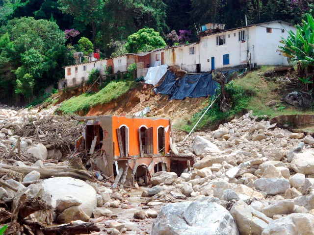 Rastro de destruição em Campo Grande, Teresópolis, após tragédia das chuvas na região Serrana do Rio, em janeiro de 2011. Foto: Nanda Melonio/Abril 2011.