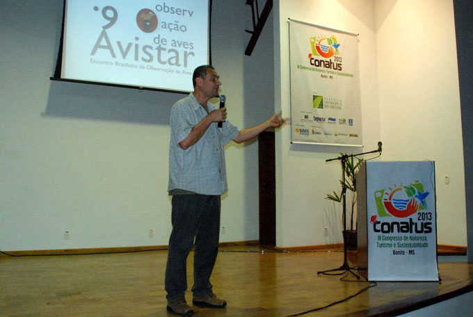 Guto Carvalho, do Avistar Brasil discorreu sobre a apaixonante atividade de observação de aves e seu crescimento no Brasil.