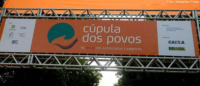 A Cúpula dos Povos, no Aterro do Flamengo, oferece muitas opções de eventos ao longo do dia