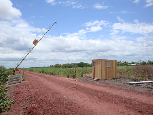 Posto de controle seqüestrado pelo Parque Otuquisb (Foto: Parque Nacional Otuquis)