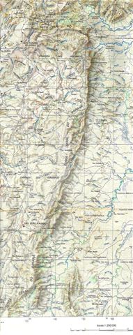 Mapa do IBGE abrangendo mais de cem quilômetros de nascentes nas cabeceiras do rio Tocantinzinho e afluentes do rio Paranã.