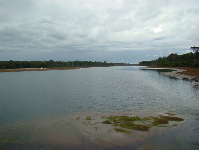 Represamento de rio em Sapezal. (Foto: Andreia Fanzeres)