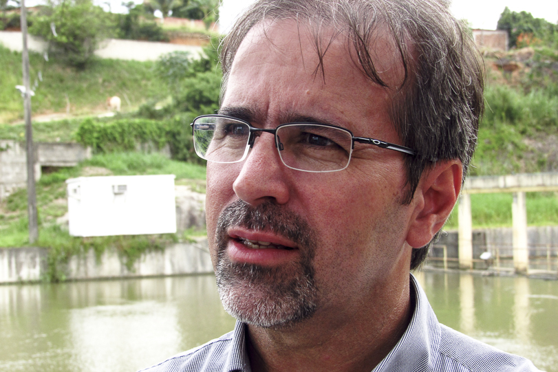 Diretor de produção da CEDAE, Edes de Oliveira.