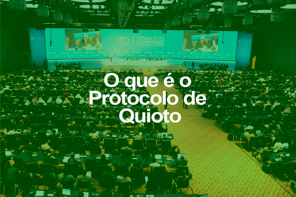 Plenário da COP18, em Doha, Qatar. A emenda ao Protocolo de Quioto prorrogou o tratado até o ano 2020. Foto: