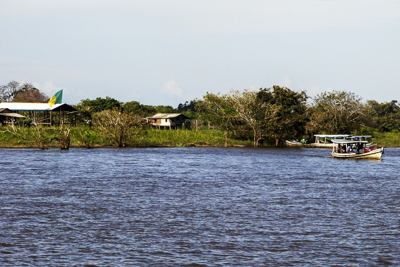 Rio Trombetas faz parte da UC estadual Flota de Trombetas. Foto: © Imaflora/Rafael Salazar